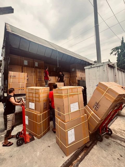 Barang yang disiapkan untuk proses distribusi