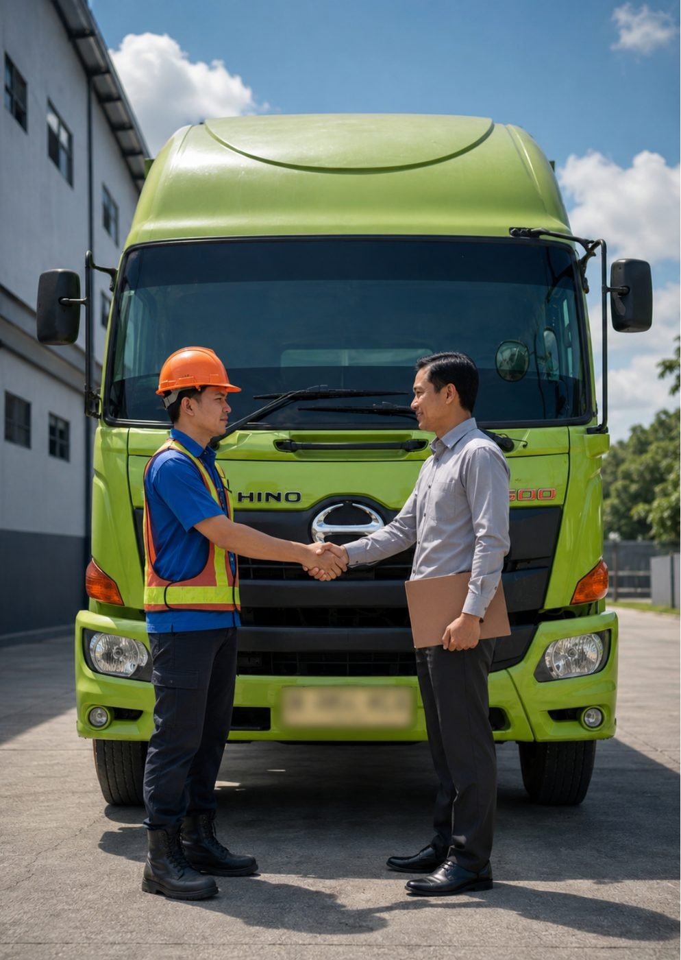 Aktivitas koordinasi pengiriman bersama armada logistik